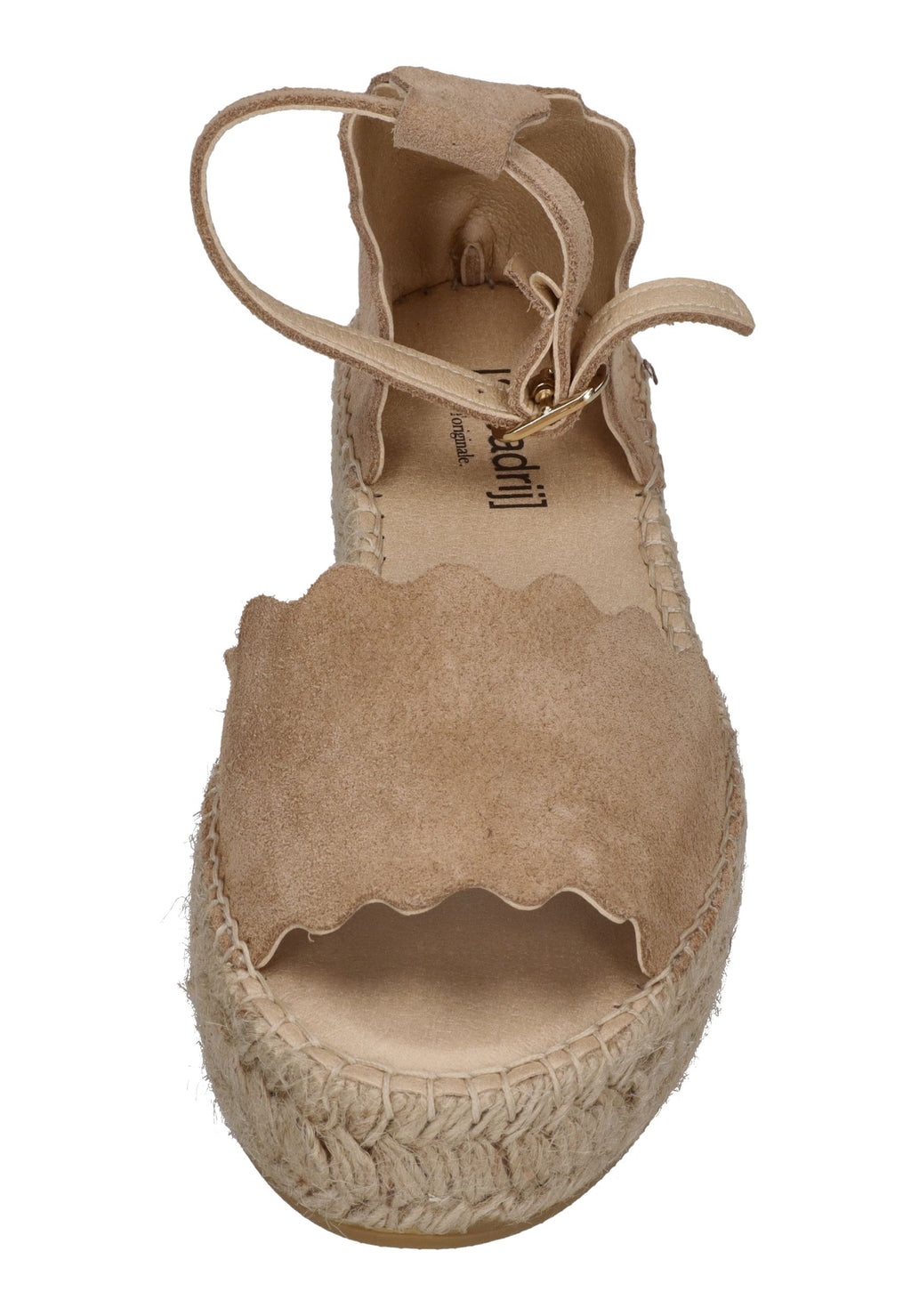 ESPADRIJ L'ORIGINALE Damen Plateausandalette LYON tan clair