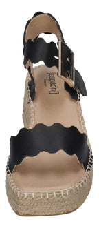 ESPADRIJ L'ORIGINALE Sandalette - LYON HIGH - noir