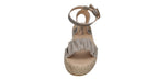ESPADRIJ L'ORIGINALE Sandalette - NIMES RUFFLE HIGH - gris