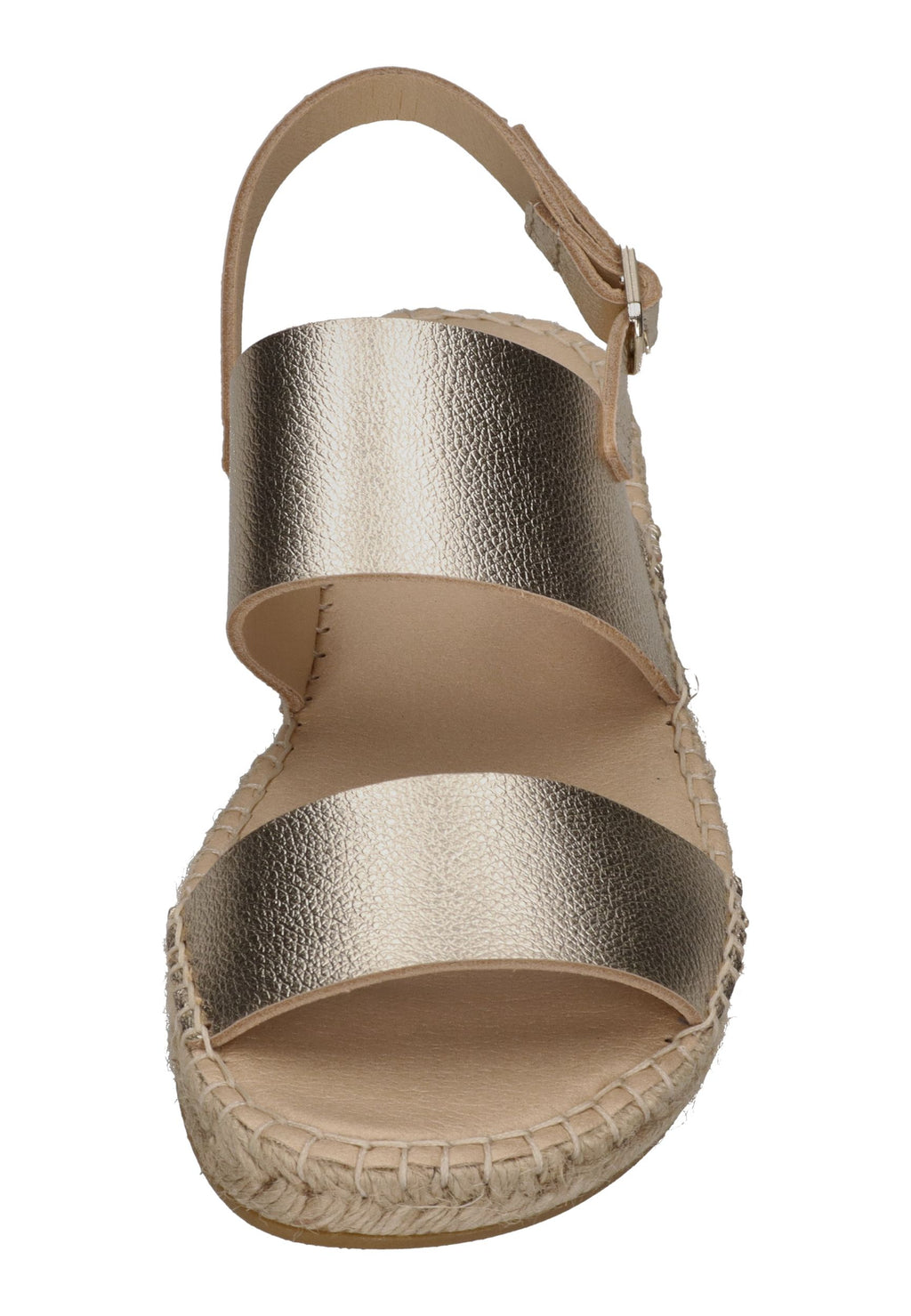 ESPADRIJ L'ORIGINALE Sandalette ROMAIN PLATINUM gold