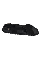 ESPADRIJ L'ORIGINALE Sandalette ROMAIN VELOUR SANDAL noir