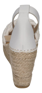 ESPADRIJ L'ORIGINALE Sandalette - SAINT TROPEZ TRESSE - blanc