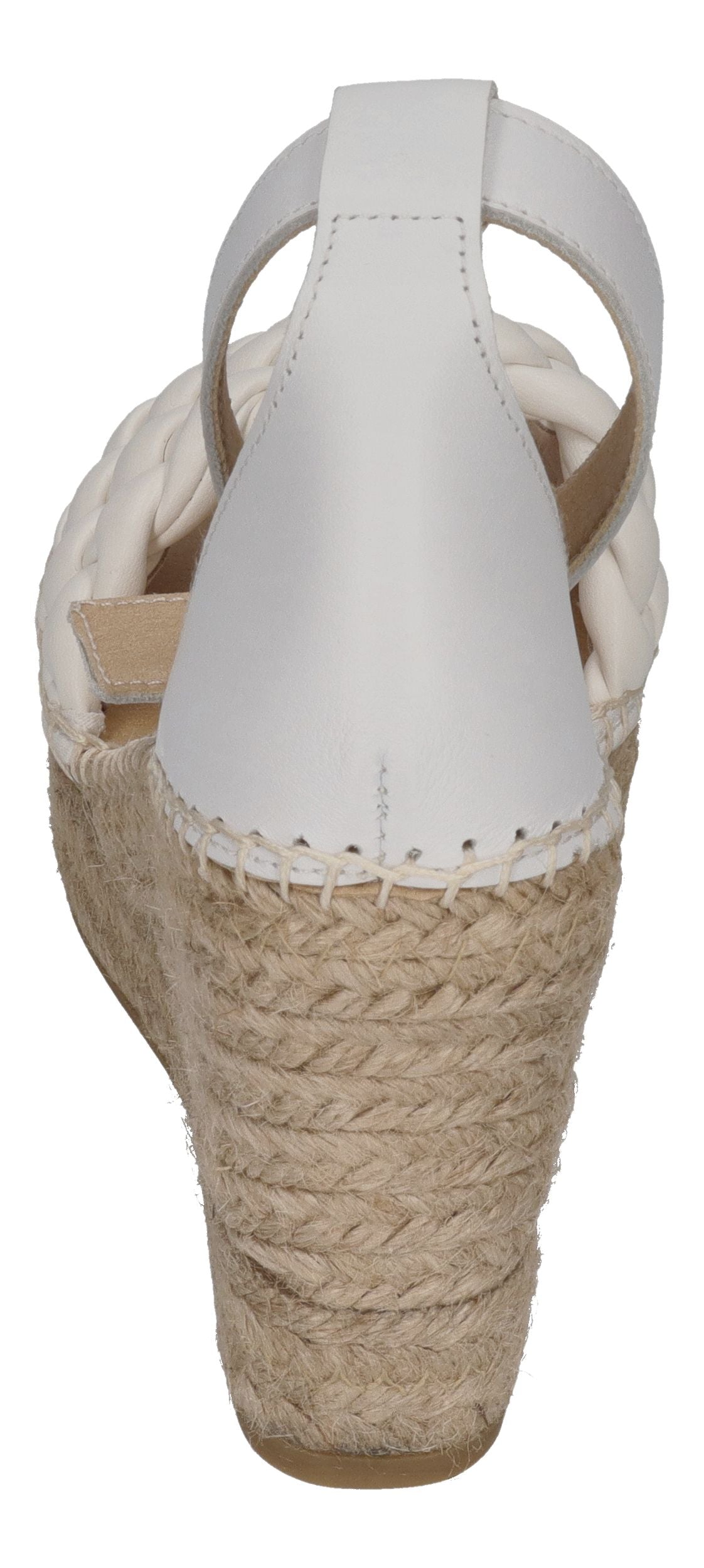 ESPADRIJ L'ORIGINALE Sandalette - SAINT TROPEZ TRESSE - blanc
