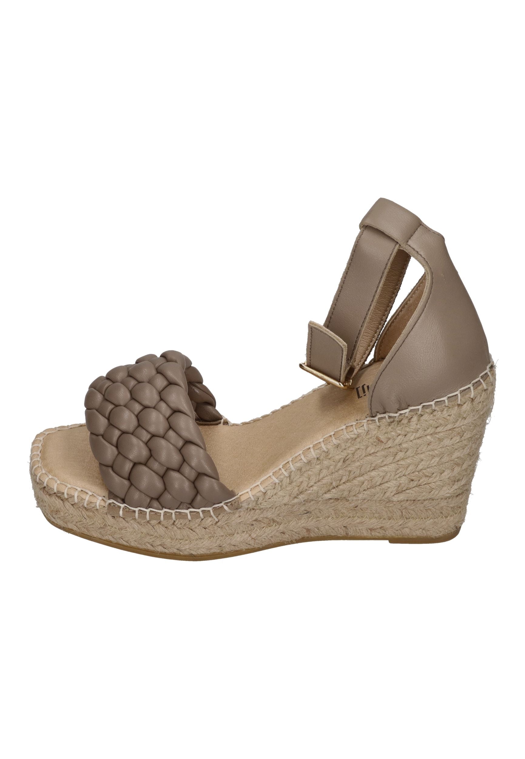 ESPADRIJ L'ORIGINALE Sandalette SAINT TROPEZ TRESSE taupe