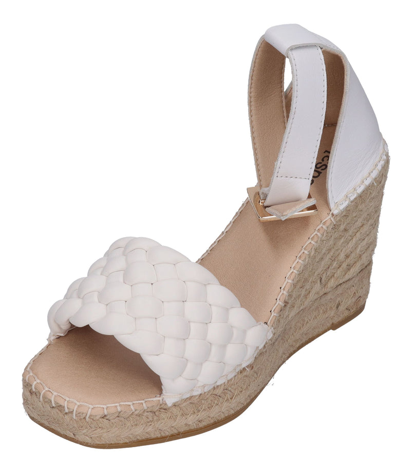 ESPADRIJ L'ORIGINALE Sandalette - SAINT TROPEZ - blanc