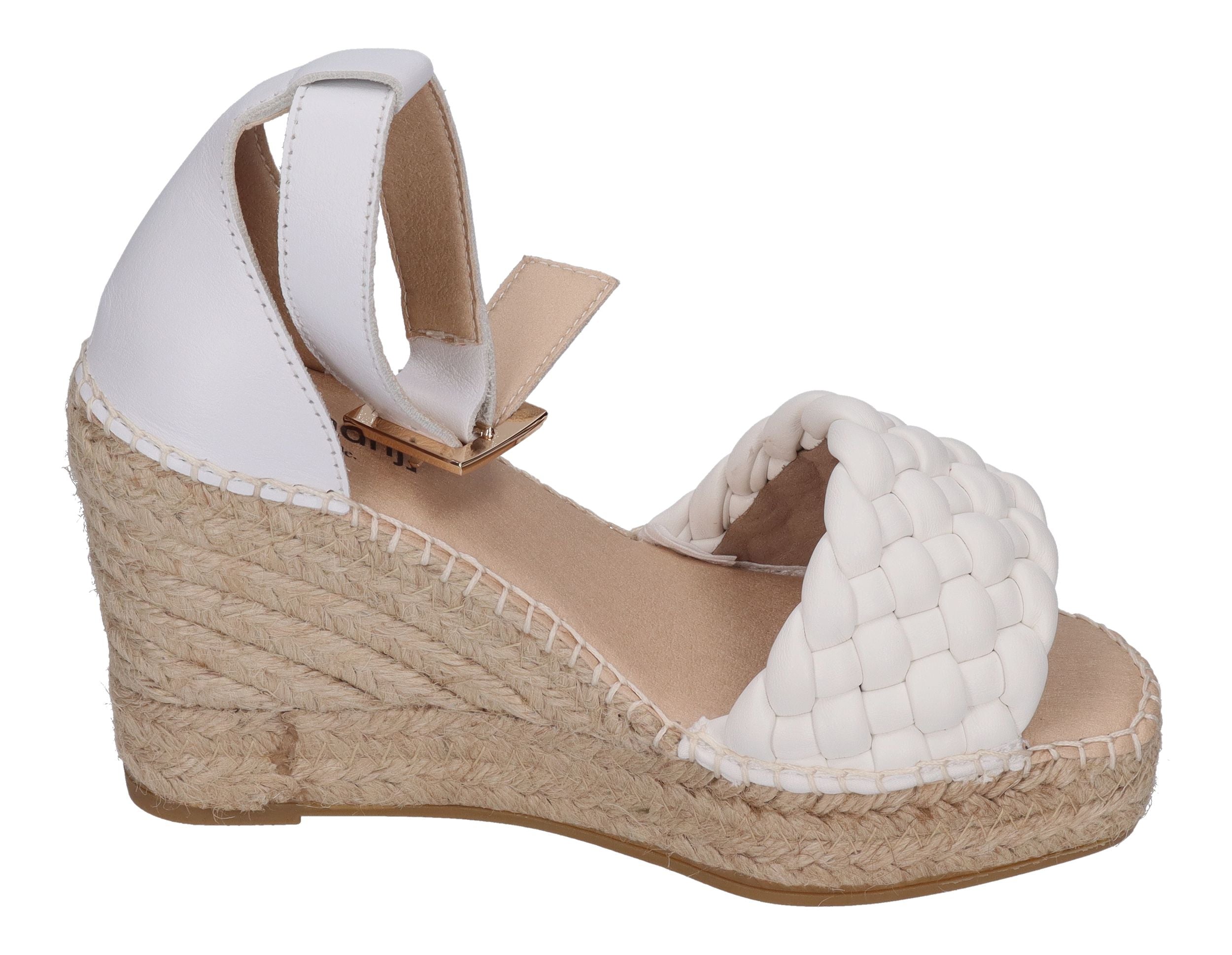 ESPADRIJ L'ORIGINALE Sandalette - SAINT TROPEZ - blanc