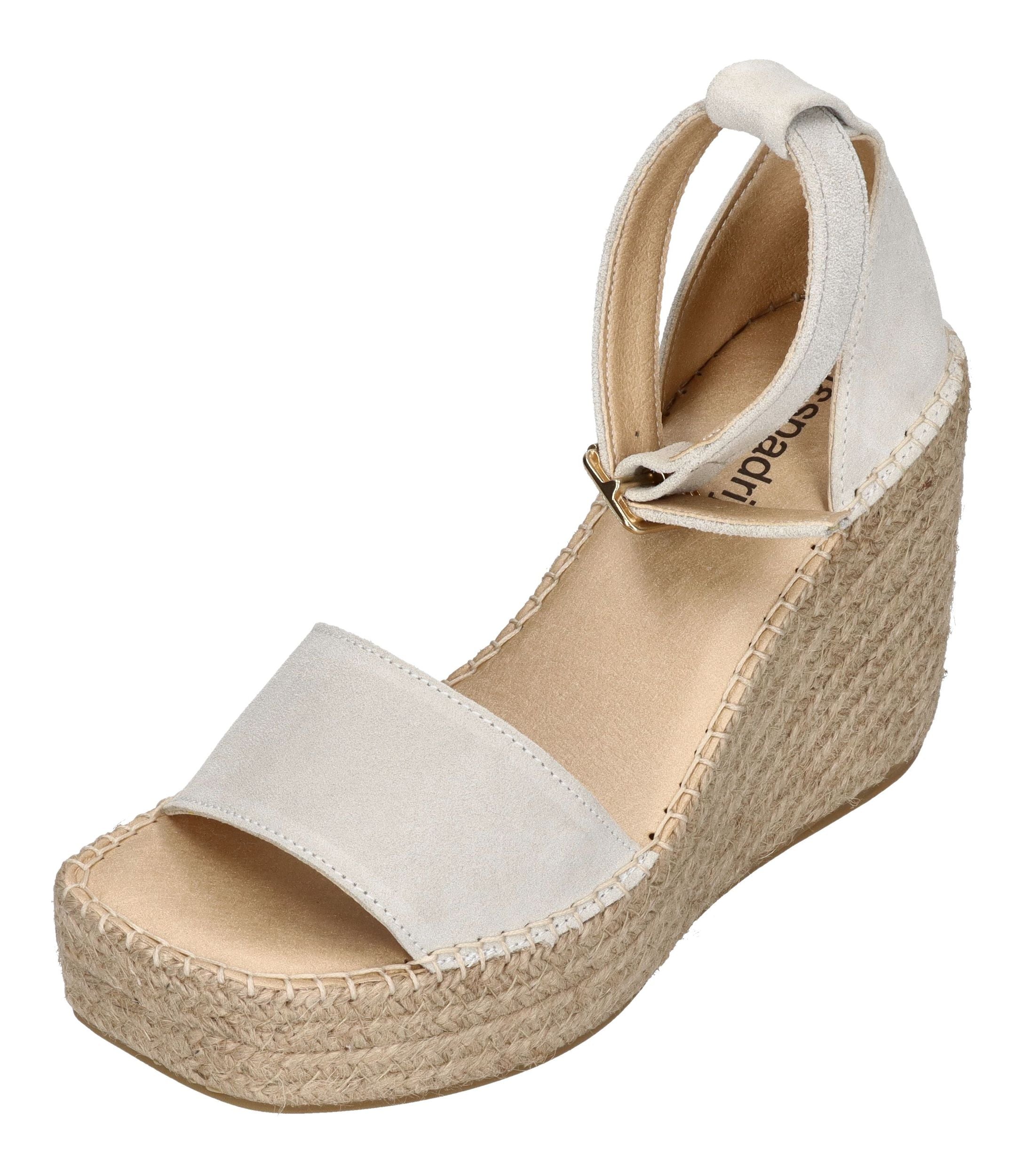 ESPADRIJ L'ORIGINALE Sandaletten DIJON VELOUR sand