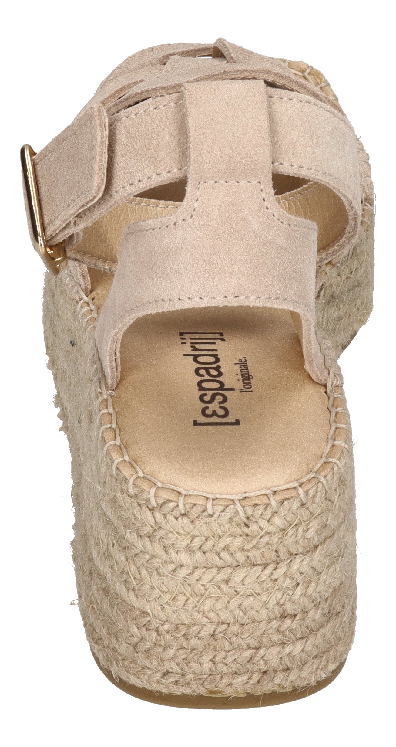 ESPADRIJ L'ORIGINALE Sandaletten TOURS VELOUR HIGH beige