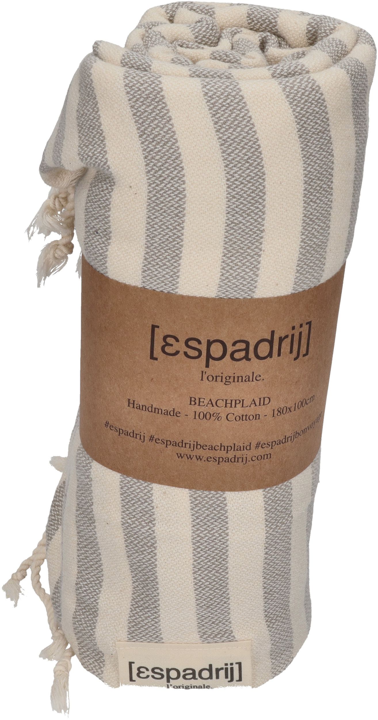 ESPADRIJ L'ORIGINALE - Strandtuch Stripes 950S - ecru sable