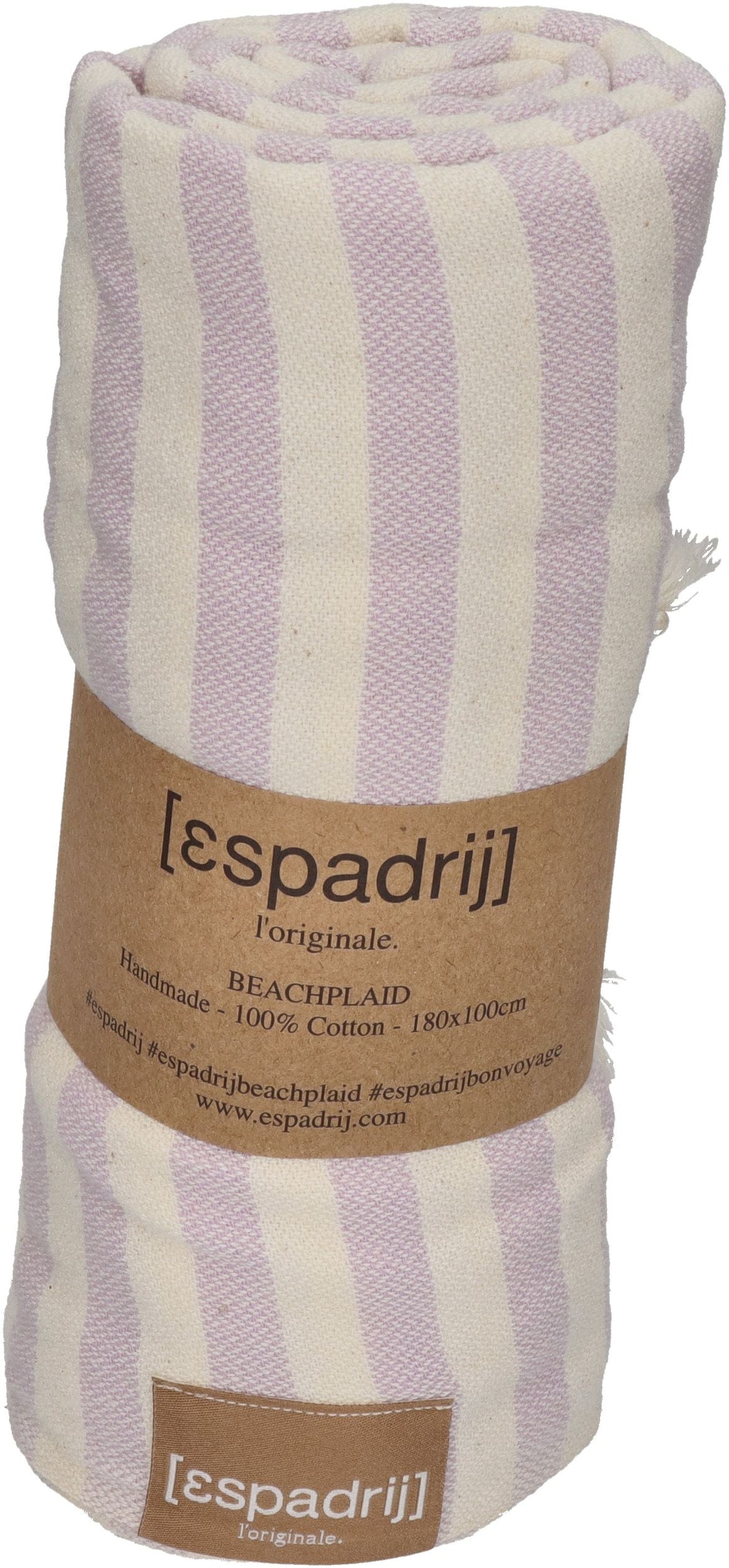 ESPADRIJ L'ORIGINALE - Strandtuch Stripes 950S - ecru lavande