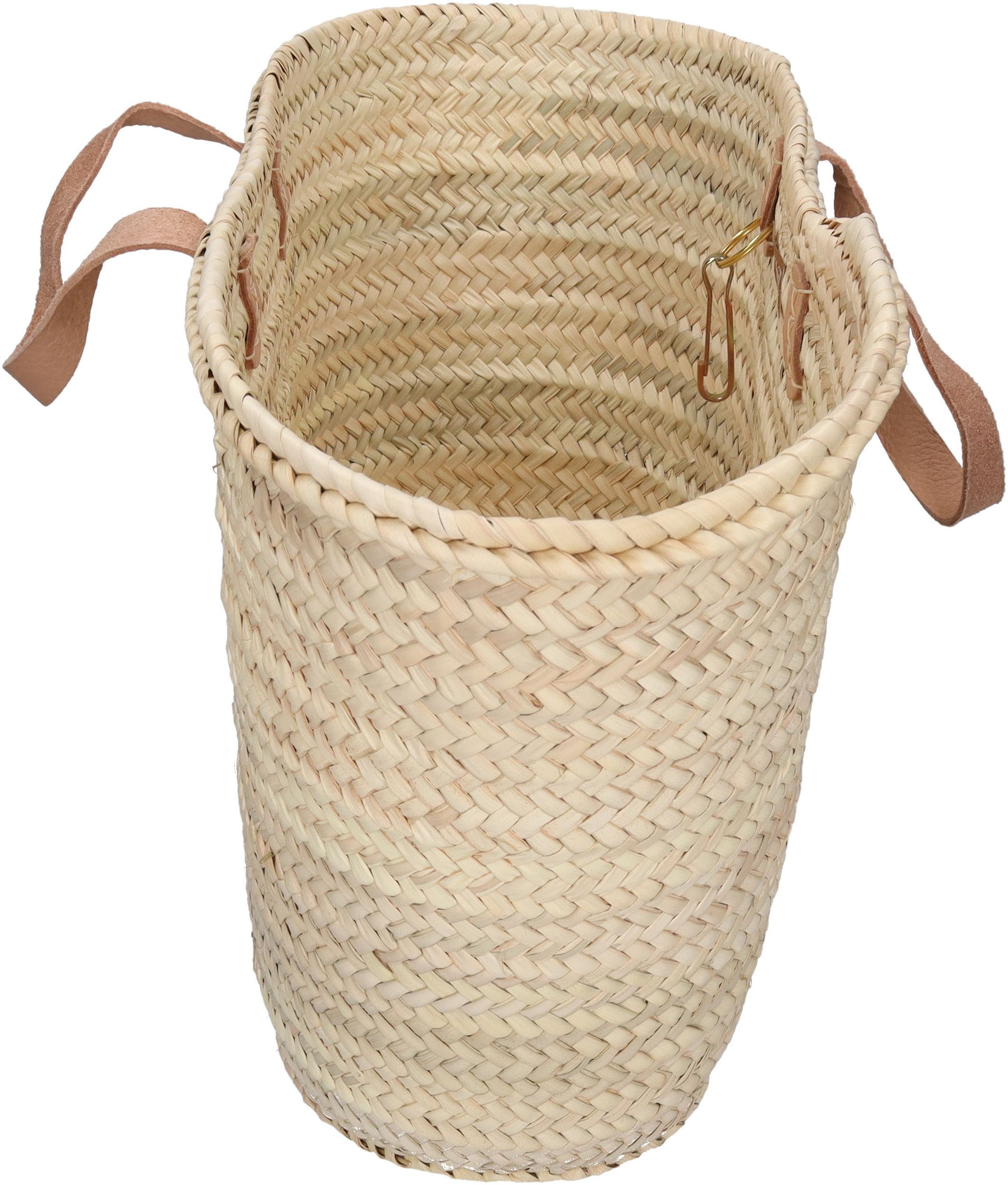 ESPADRIJ L'ORIGINALE Tasche Palmbasket short handle 960 nature