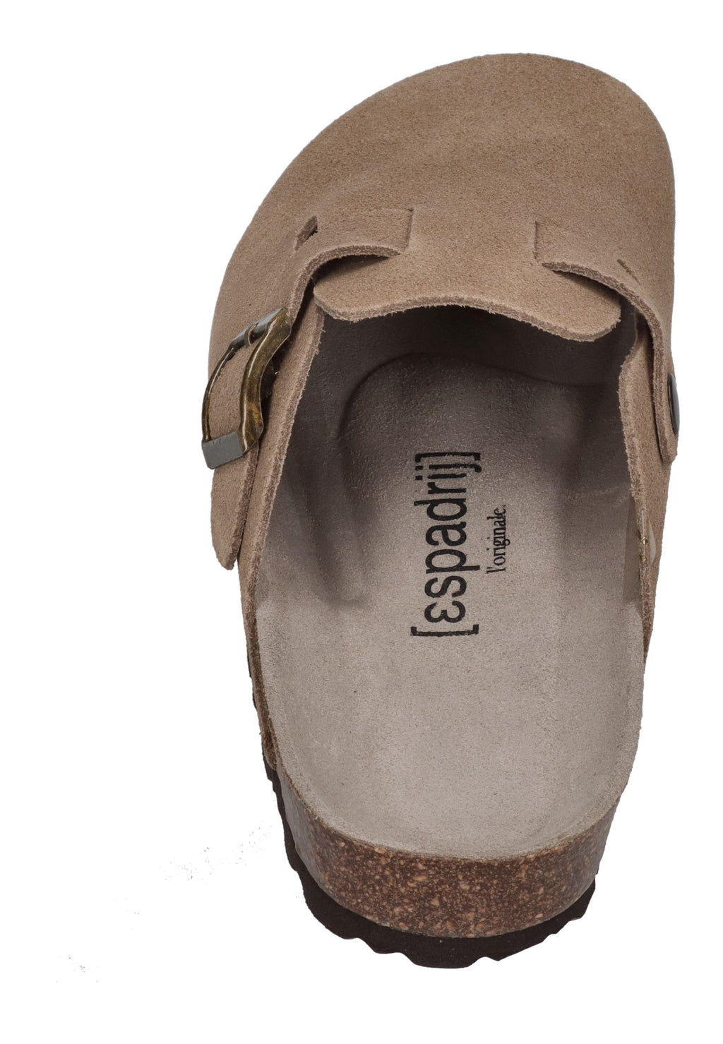 ESPADRIJ L'ORIGINALE Clogs CLOQ VELOUR UNISEX  taupe