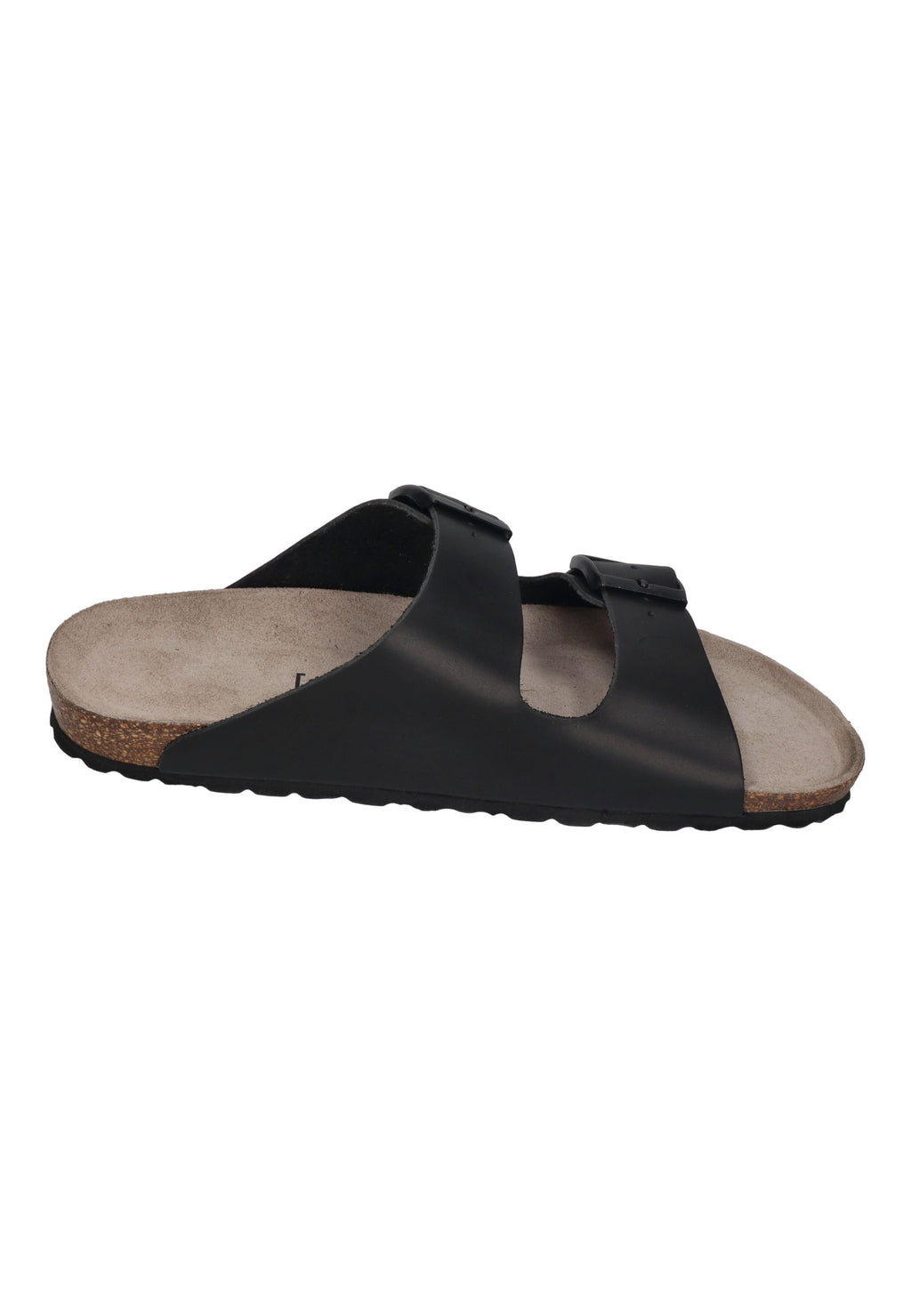 ESPADRIJ L'ORIGINALE Pantolette AMI CUIR UNISEX noir