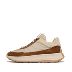 FITFLOP Sneakers F-MODE FLOW SHEARLING MIX deep tan camel