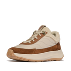 FITFLOP Sneakers F-MODE FLOW SHEARLING MIX deep tan camel