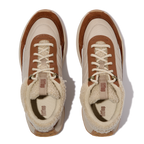 FITFLOP Sneakers F-MODE FLOW SHEARLING MIX deep tan camel