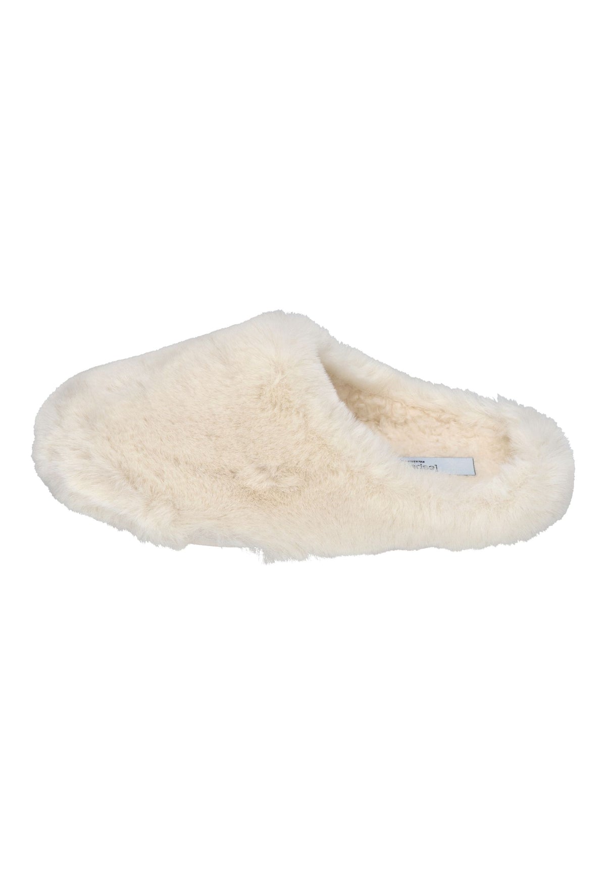 ESPADRIJ L'ORIGINALE Damen Hausschuhe CHAUSSON FURRY beige