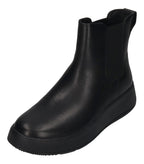 FITFLOP Chelsea Boots F MODE LEATHER FLATFORM FH4 black