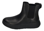 FITFLOP Chelsea Boots F MODE LEATHER FLATFORM FH4 black
