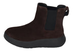 FITFLOP Chelsea Boots F MODE SUEDE FLATFORM FK3 choco