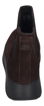 FITFLOP Chelsea Boots F MODE SUEDE FLATFORM FK3 choco