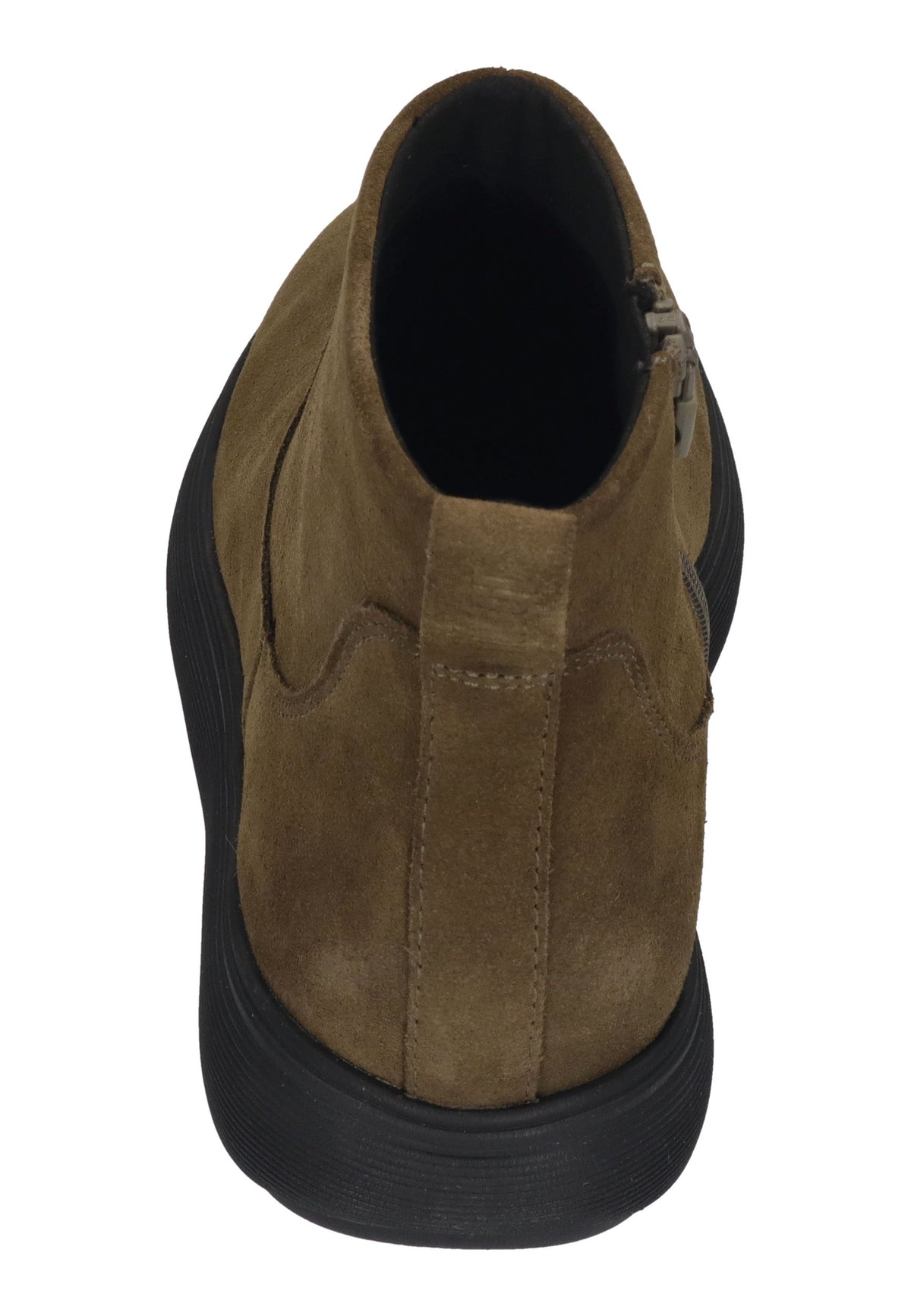 FITFLOP Damen Ankle Boots IQ-COMFF SUEDE ZIP deep olive