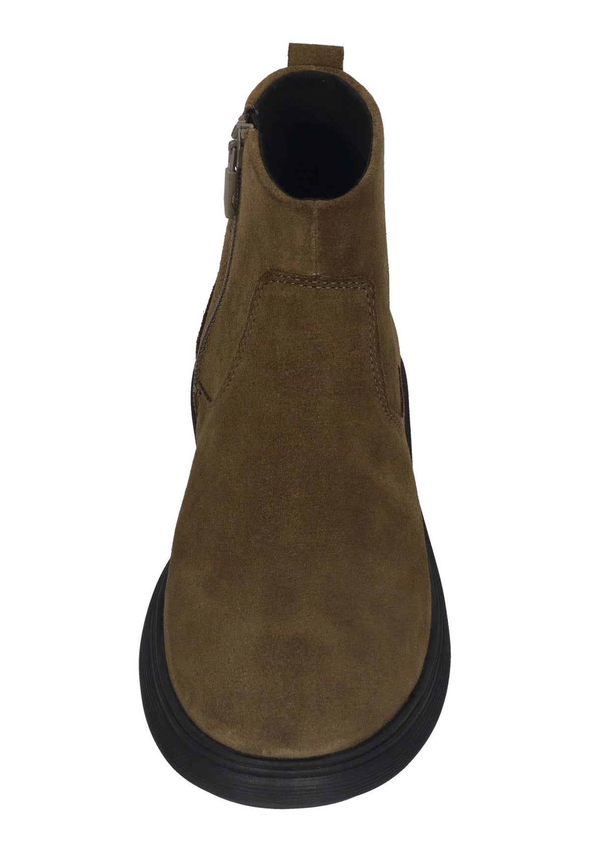 FITFLOP Damen Ankle Boots IQ-COMFF SUEDE ZIP deep olive