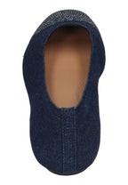 FITFLOP Damen Ballerina DELICATO CRYSTAL CAP-TOE dark denim