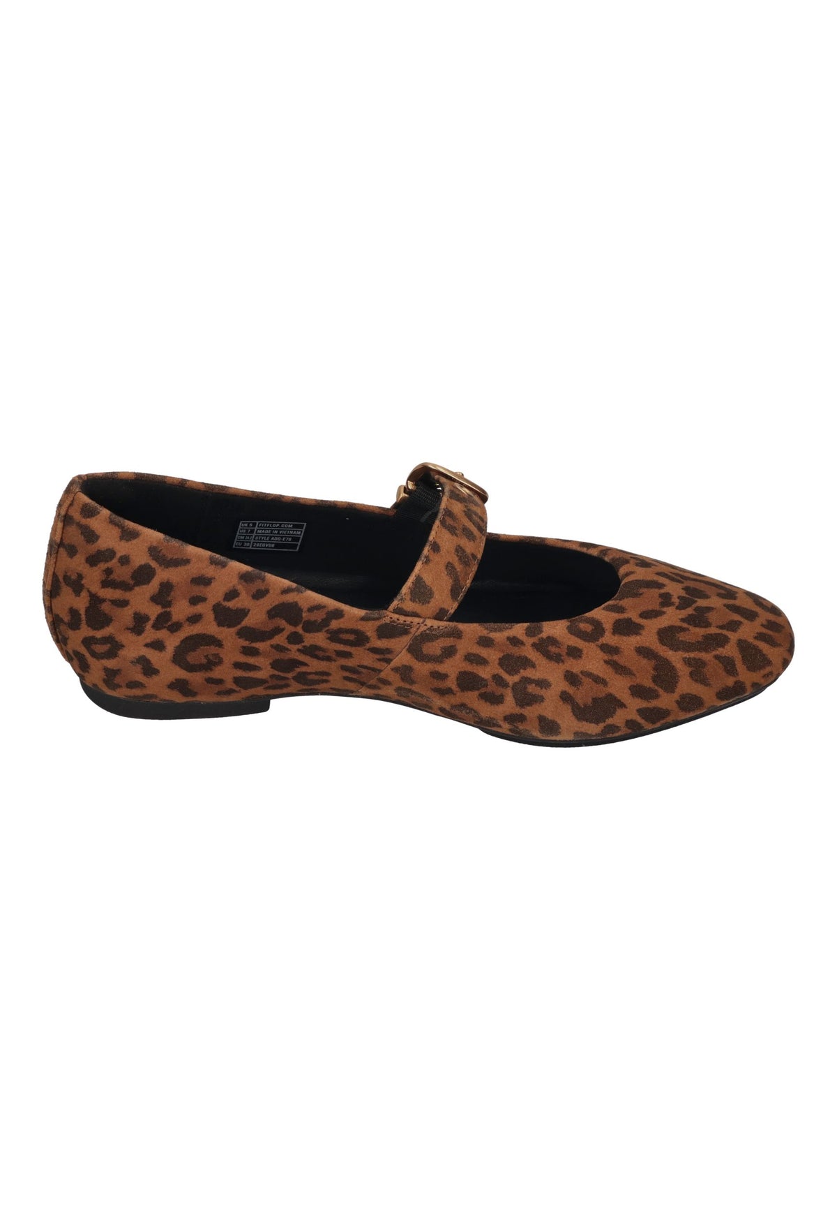 FITFLOP Damen Ballerina DELICATO SUE LEO MARY tan black