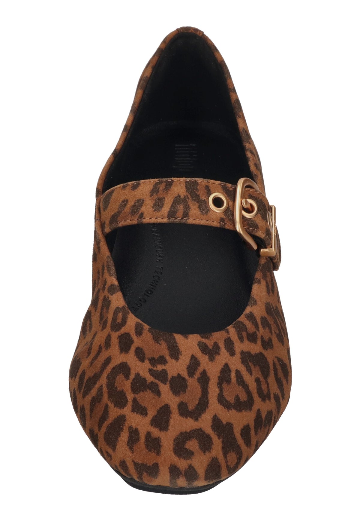 FITFLOP Damen Ballerina DELICATO SUE LEO MARY tan black