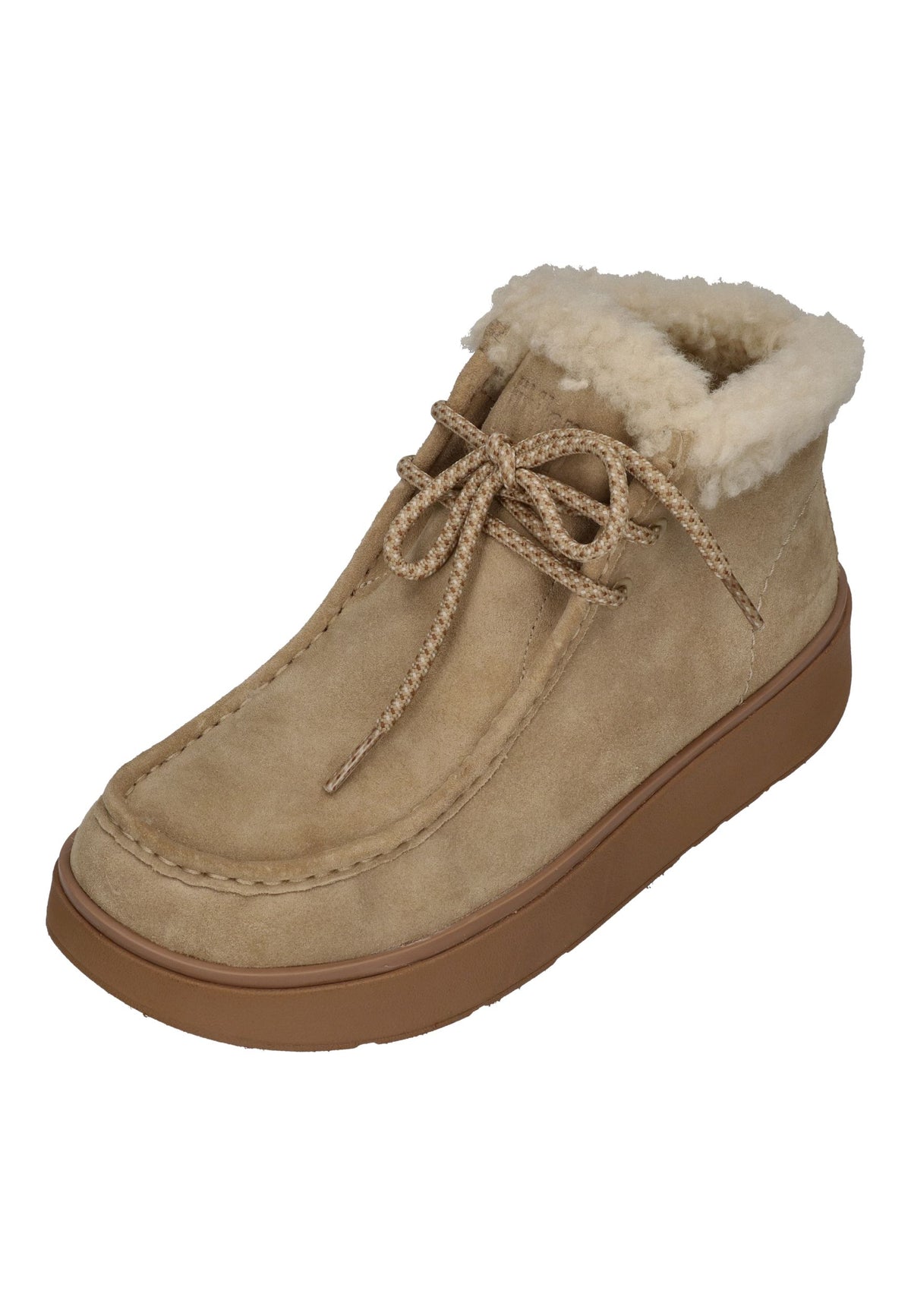 FITFLOP Damen Boots GEN-FF SUE SHEAR LACE UP cappuccino