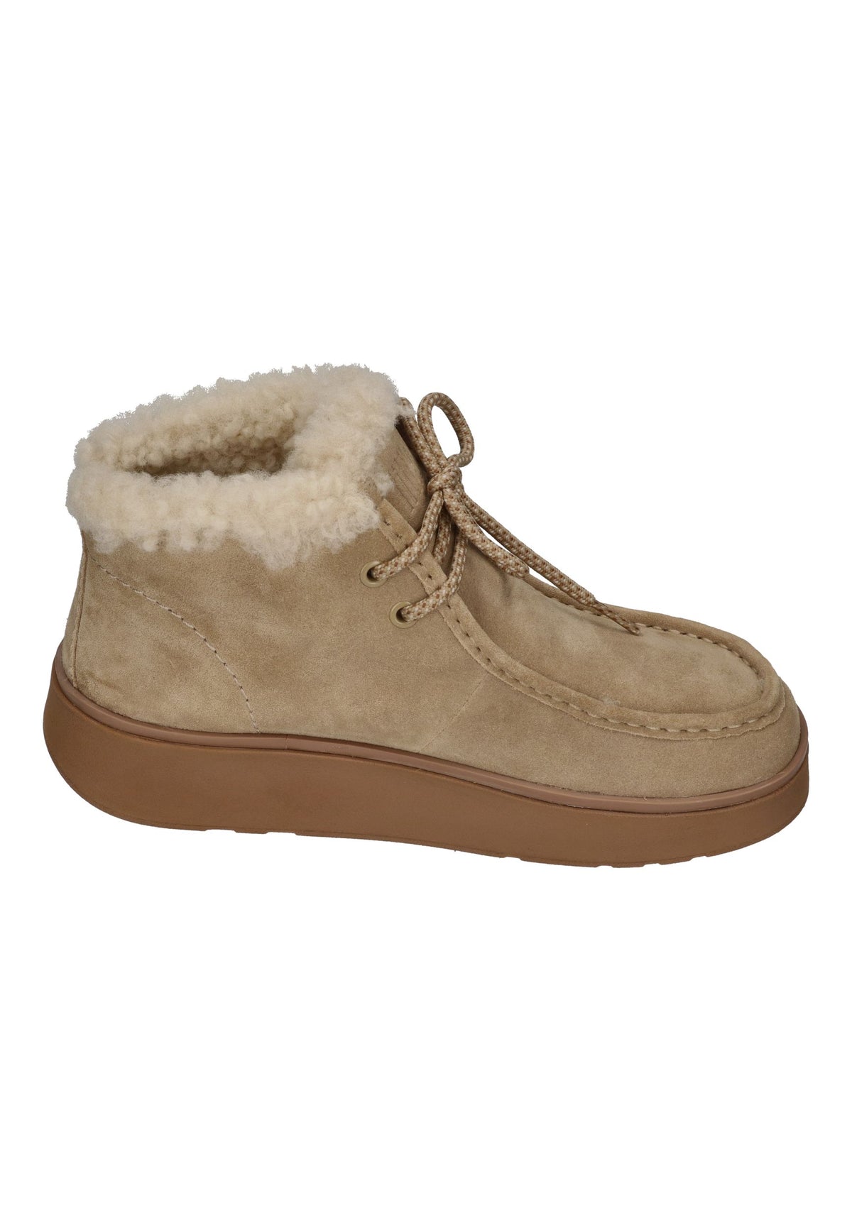 FITFLOP Damen Boots GEN-FF SUE SHEAR LACE UP cappuccino