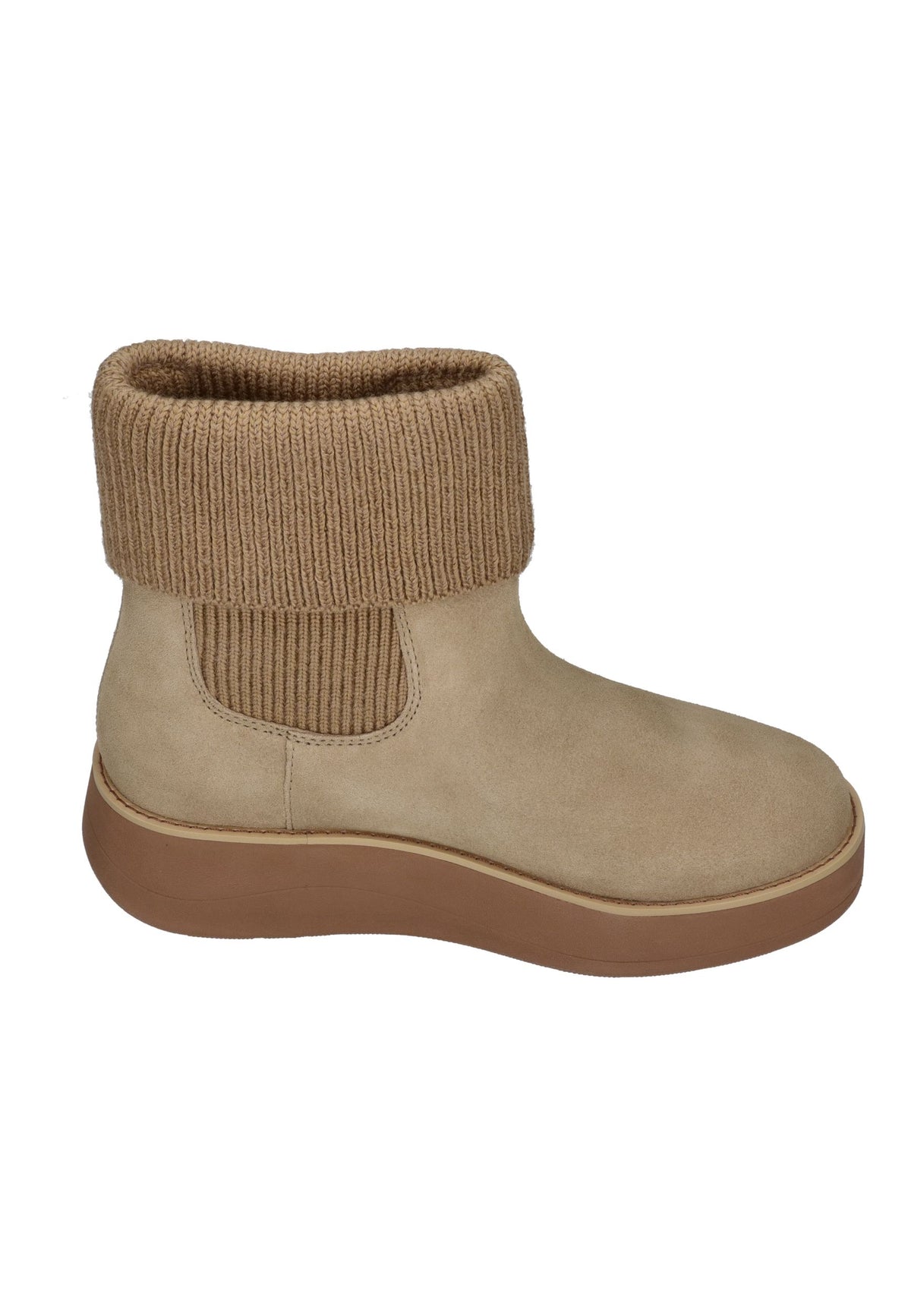 FITFLOP Damen Chelseaboot GEN-FF ROAM S KNIT cappuccino