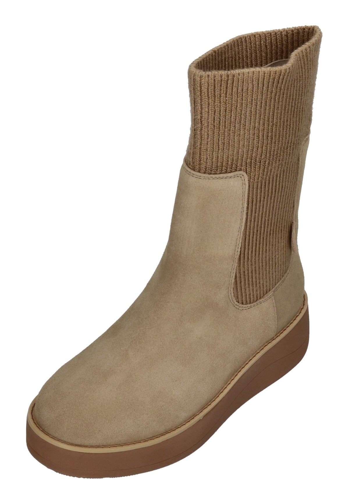 FITFLOP Damen Chelseaboots GEN-FF ROAM S KNIT cappuccino