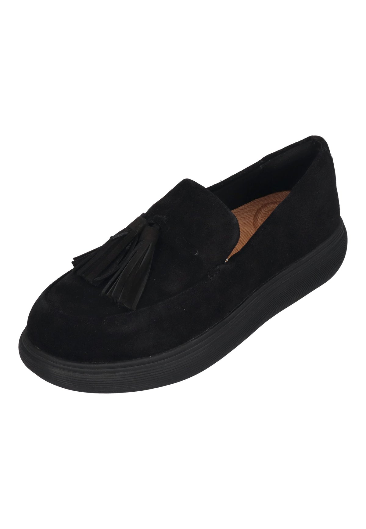 FITFLOP Damen Halbschuh IQ-COMFF TASSEL SUEDE all black