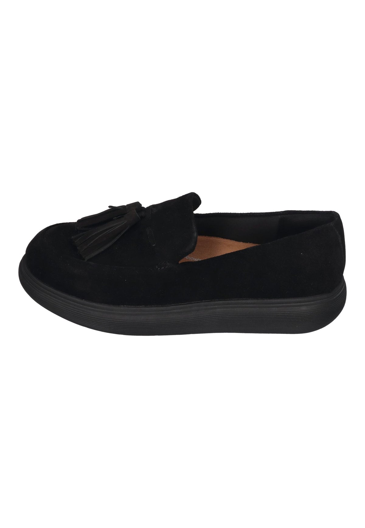 FITFLOP Damen Halbschuh IQ-COMFF TASSEL SUEDE all black