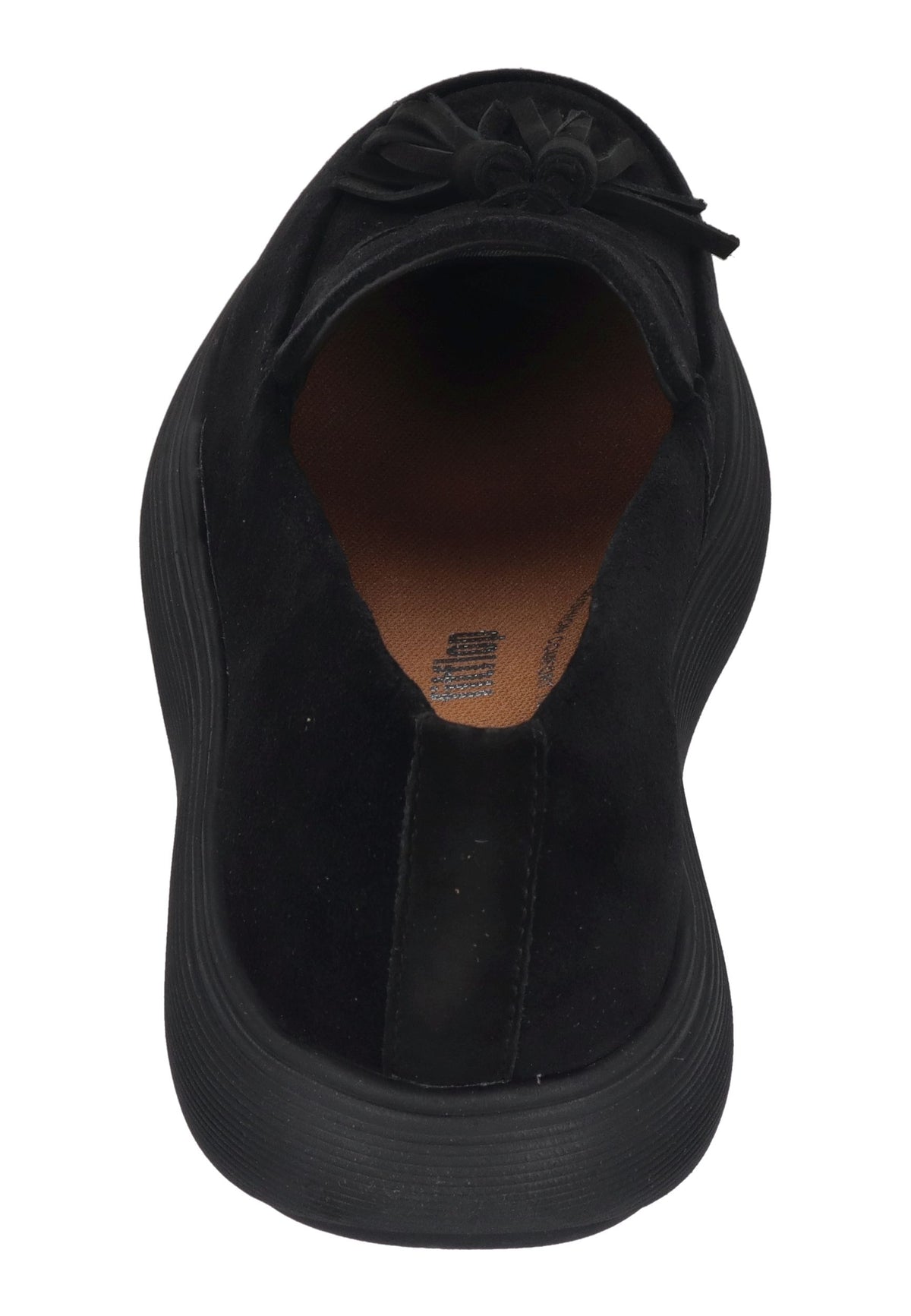 FITFLOP Damen Halbschuh IQ-COMFF TASSEL SUEDE all black