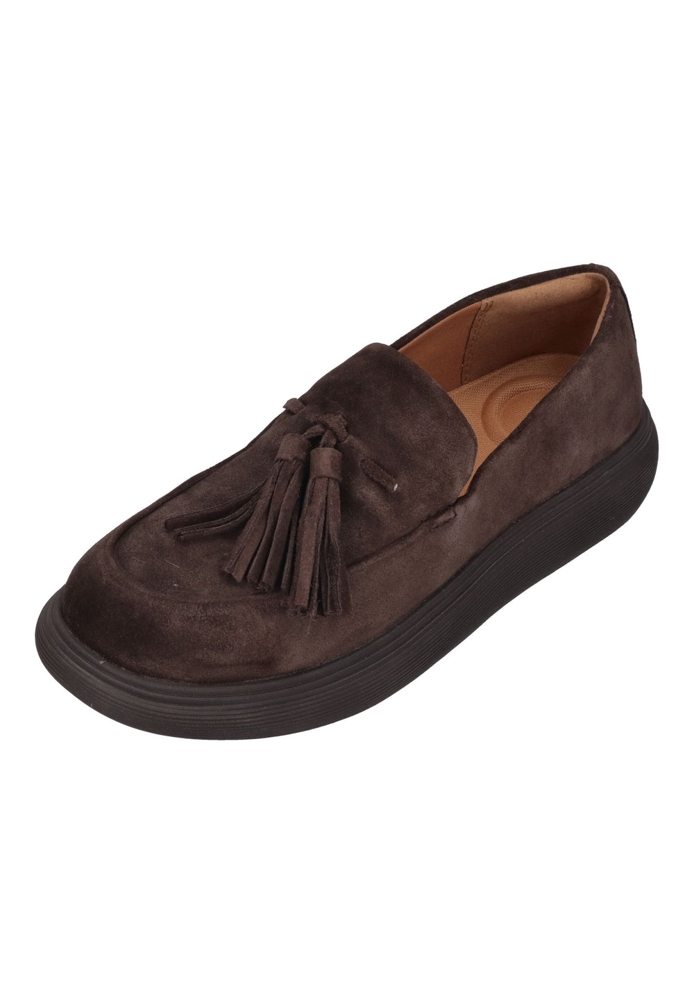 FITFLOP Damen Halbschuhe IQ-COMFF TASSEL SUEDE brown