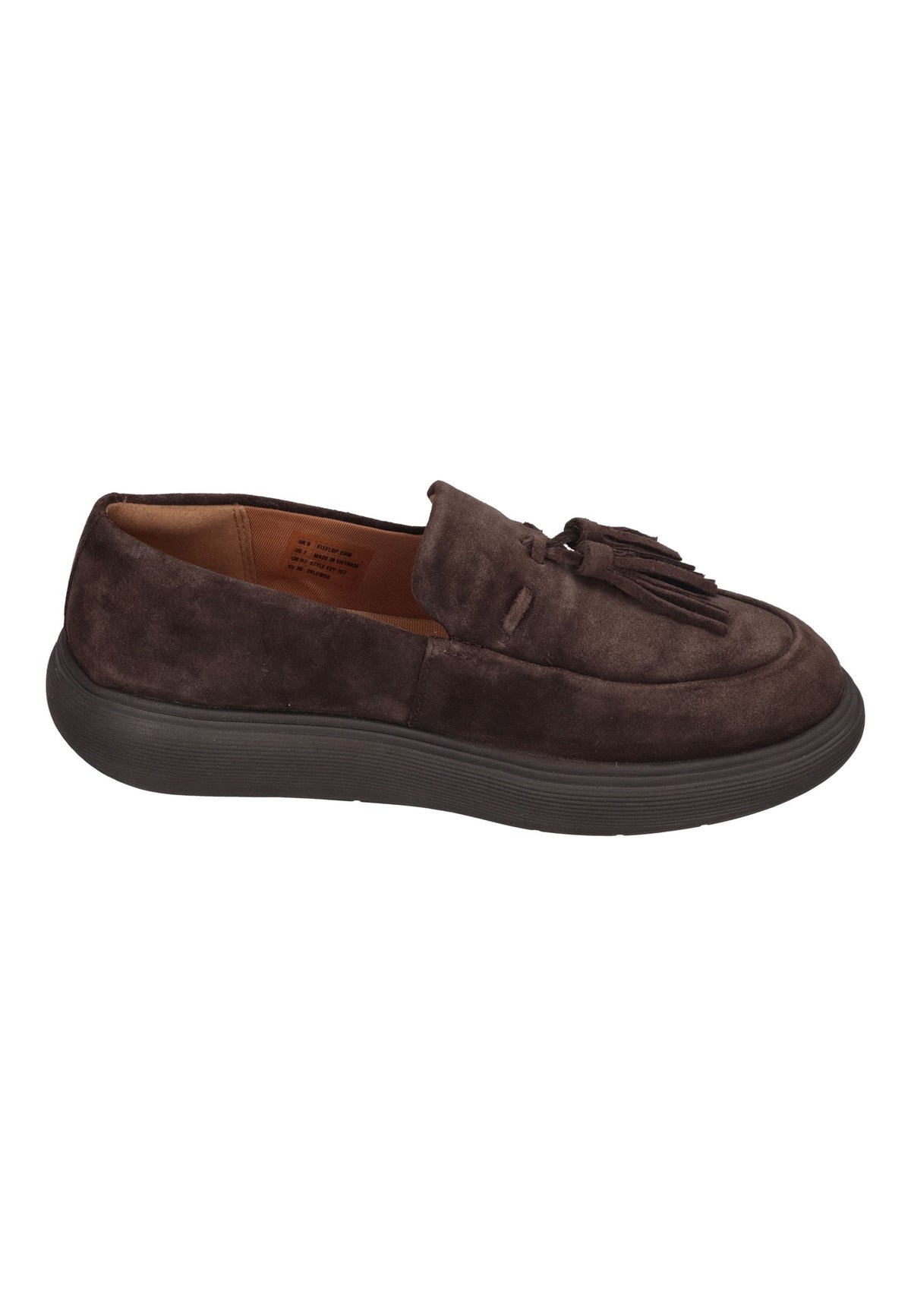 FITFLOP Damen Halbschuh IQ-COMFF TASSEL SUEDE brown