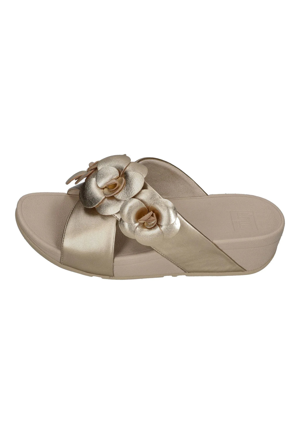 FitFlop - LULU FLOWER CROSS SLIDES - Damen - Pantoletten | Nur bei shoedeal.de, deinem Onlineshop für Schuhe mit Sti – Bild 2
