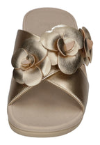 FitFlop - LULU FLOWER CROSS SLIDES - Damen - Pantoletten | Nur bei shoedeal.de, deinem Onlineshop für Schuhe mit Sti – Bild 3