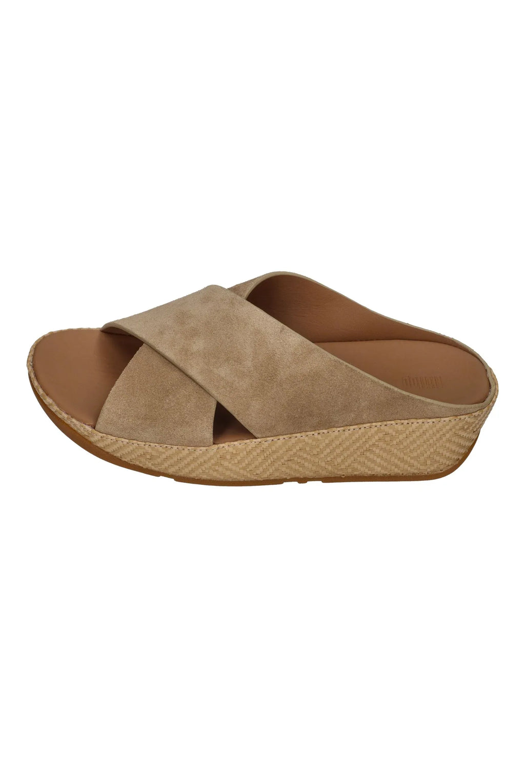 FitFlop - LULU LUX GRAPHIC-WEAVE SUEDE CROSS SLIDES - Damen - Pantoletten | Nur bei shoedeal.de, deinem Onlineshop f – Bild 2