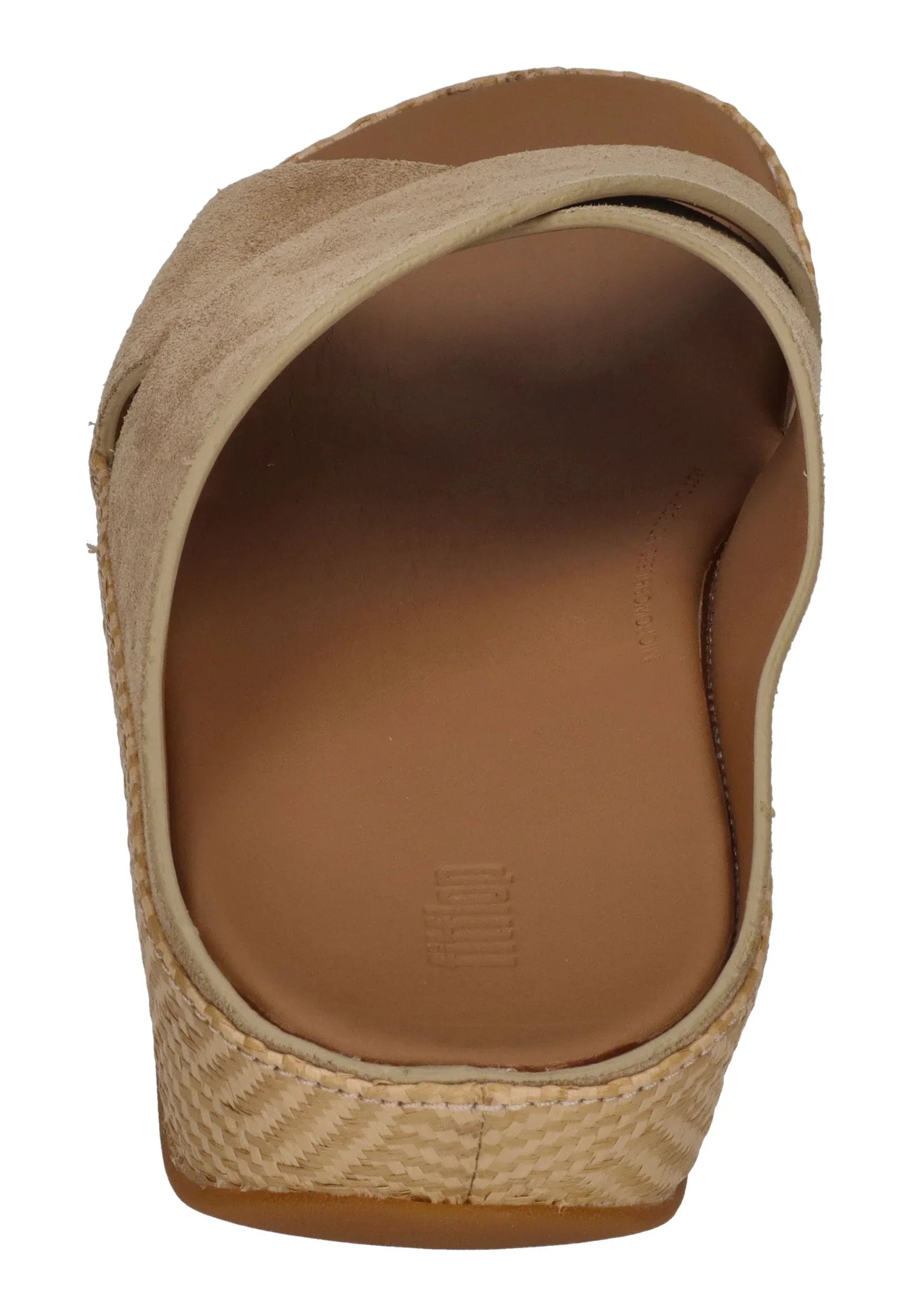 FitFlop - LULU LUX GRAPHIC-WEAVE SUEDE CROSS SLIDES - Damen - Pantoletten | Nur bei shoedeal.de, deinem Onlineshop f – Bild 5