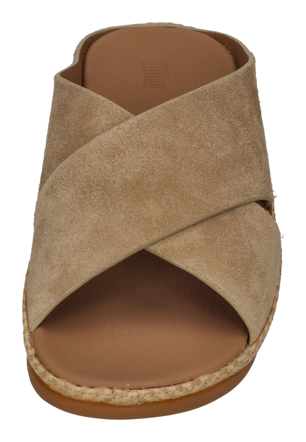 FitFlop - LULU LUX GRAPHIC-WEAVE SUEDE CROSS SLIDES - Damen - Pantoletten | Nur bei shoedeal.de, deinem Onlineshop f – Bild 3