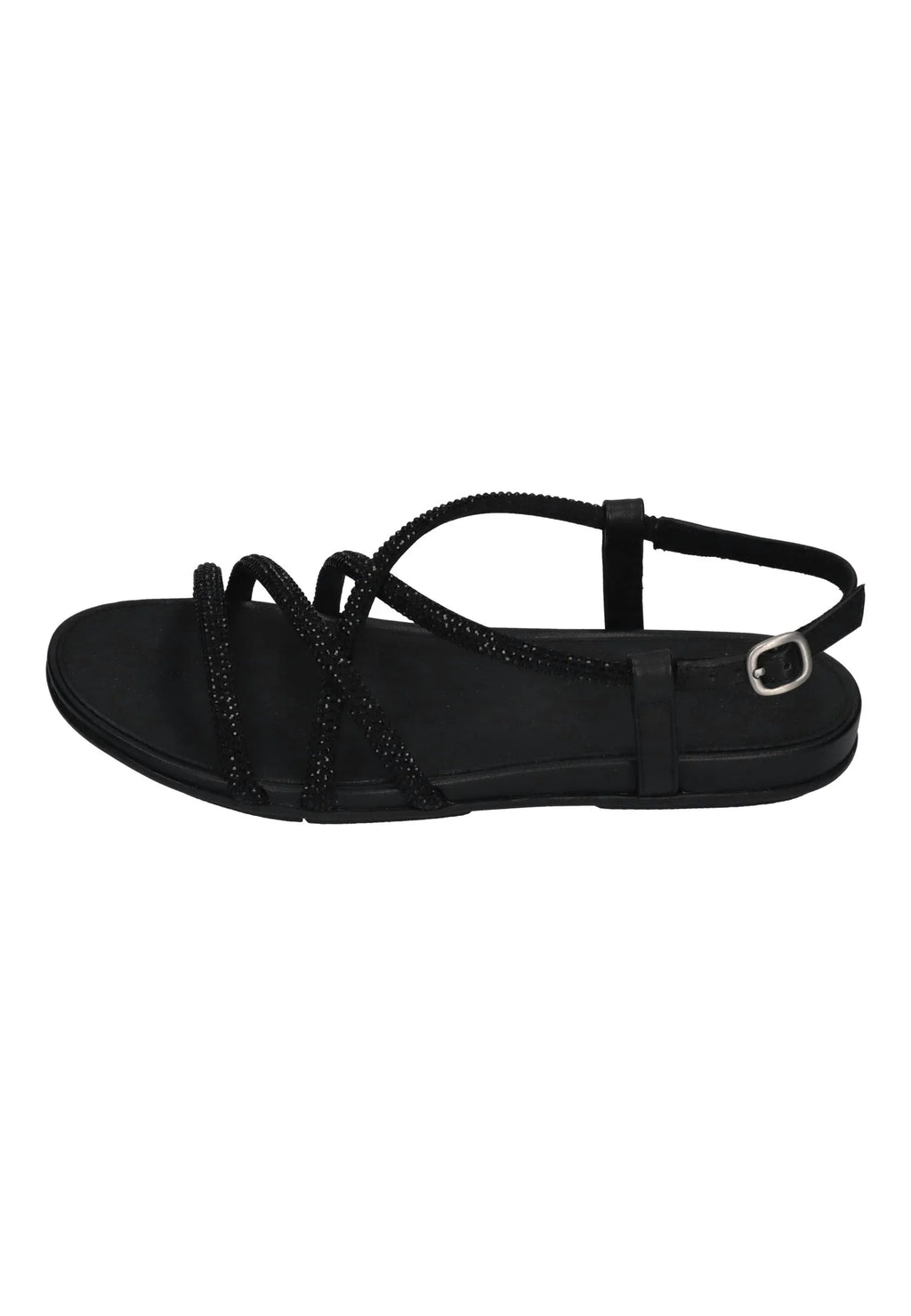 FITFLOP Damen Sandaletten GRACIE CRYSTAL STRAPPY BACK-STRAP all black