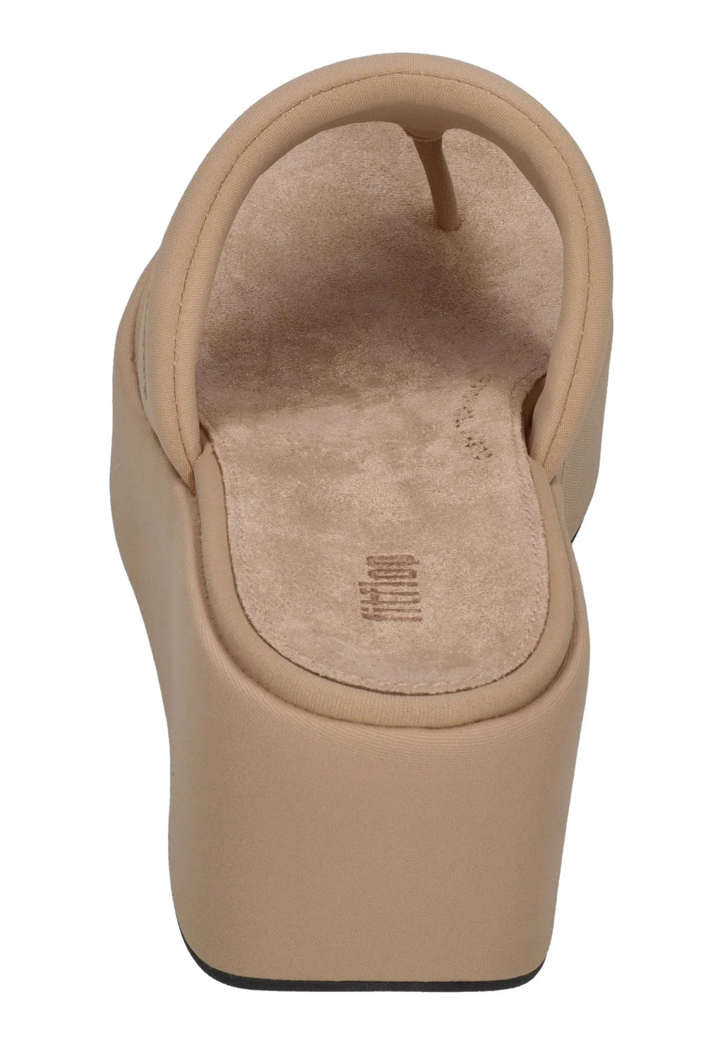 FITFLOP Damen Sandaletten PLATFFORMS WEDGE TOE-POST classic beige