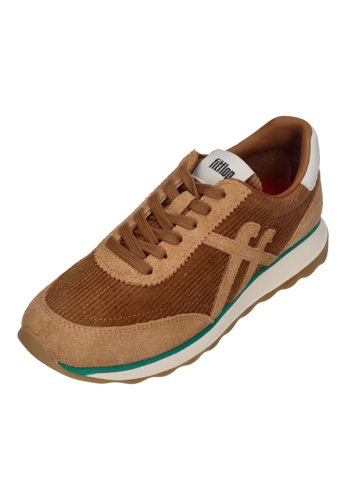 FITFLOP Damen Sneakers RETRO-Q FF CORD terracotta tan