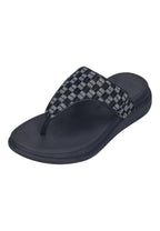FitFlop - F-MODE GO ADJ. CHECKERBOARD-DENIM TOE-POST SANDALS - Unisex - Zehentrenner | Nur bei shoedeal.de, deinem Onlineshop
