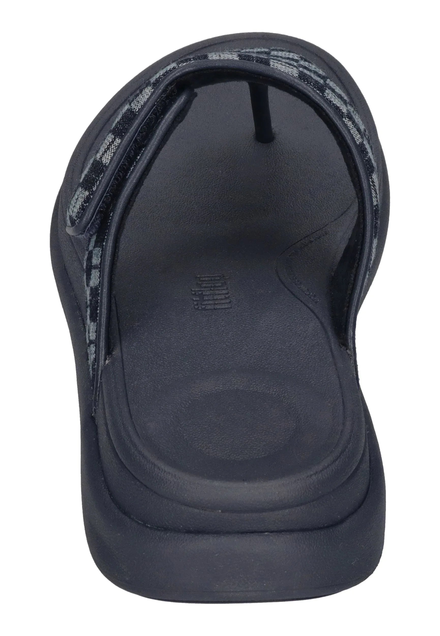 FitFlop - F-MODE GO ADJ. CHECKERBOARD-DENIM TOE-POST SANDALS - Unisex - Zehentrenner | Nur bei shoedeal.de, deinem O – Bild 5