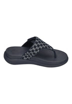 FitFlop - F-MODE GO ADJ. CHECKERBOARD-DENIM TOE-POST SANDALS - Unisex - Zehentrenner | Nur bei shoedeal.de, deinem O – Bild 4
